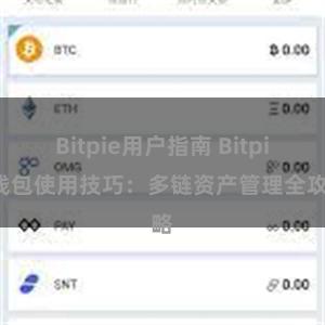 Bitpie用户指南 Bitpie钱包使用技巧：多链资产管理全攻略