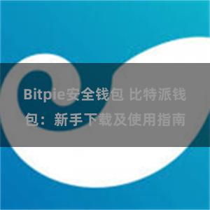 Bitpie安全钱包 比特派钱包：新手下载及使用指南