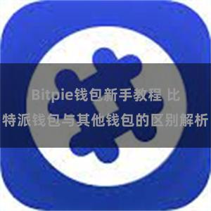 Bitpie钱包新手教程 比特派钱包与其他钱包的区别解析