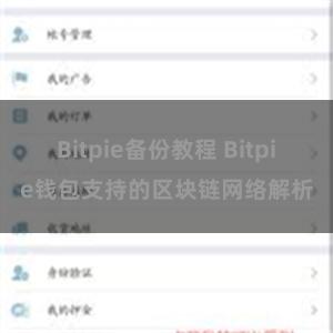 Bitpie备份教程 Bitpie钱包支持的区块链网络解析