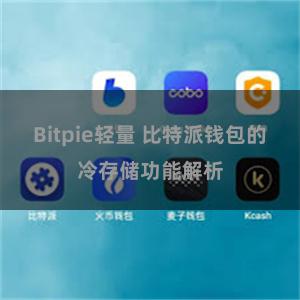 Bitpie轻量 比特派钱包的冷存储功能解析