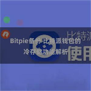 Bitpie备份 比特派钱包的冷存储功能解析